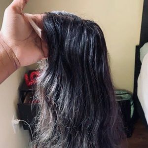 4x4 glue less wig. 24in. Body wave. No shedding. Lace never been cut.